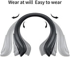 Portable Neck Warmer, Rechargeable Hand Warmers, Electric Neck Heater Heated Scarf Neck Wrap with Leather Surface, 36-58℃ Adjustable, Fast Heating Pad for Women Kids Christmas Gifts