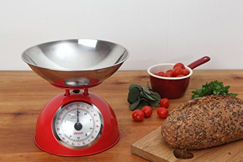 Scales Mechanical Red with S S 2L Bowl