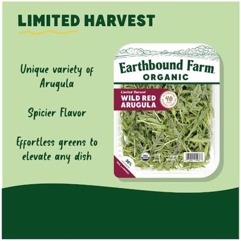 EARTHBOUND FARM Organic Wild Red Arugula, 4 OZ