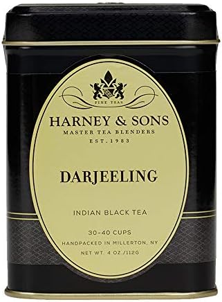 Harney & Sons, Tea Black, Darjeeling, 4 Ounce