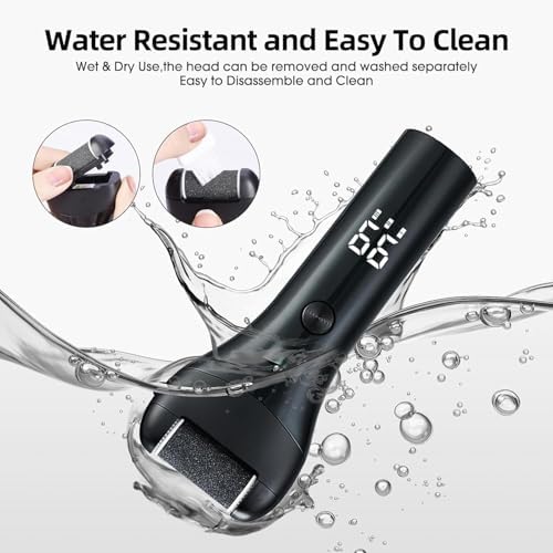 12 Pack Electric Pedicure Device Replacement Roller Heads with Same Mineral Stone for Feet Care Perfect Grinding Heads for Callus Remover for Daily Maintenance (12pcs Light Coarse)