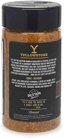 Yellowstone Smoky Bourbon Seasoning and Rub, 5.6oz