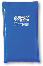 00-1506 Reusable Half Size Blue Vinyl Cold Pack, Remain Pliable and Soft, 7" Length x 11" Width
