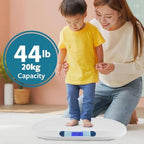 Smart Weigh Digital Baby & Pet Scale – Infant and Small Animal Weighing Scale for Newborns, Puppies & Cats – 44 lb Capacity, lb/oz/kg Display, Hold Function