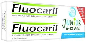 Fluocaril Junior 6 To 12 Bubble Dentifrice Gel 2x75ml