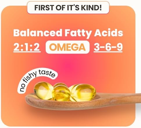 Zippi Omega 3-6-7-9 Camelina Softgels - Plant Based Omega 3-6-7-9 Fatty Acid Supplement. Helps to Support Brain, Liver, Cardiovascular, Immunity and Joint Function