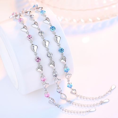 Bracelets braclets 925 Sterling Silver Bracelets Fashion Vintage Couples Hollow Wavy Design Bangles Party Jewelry Bangle (Style #6, 925 Silver Bracelet)