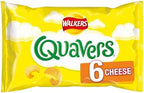 Walkers Quavers Cheese Snacks 16g x 6 per pack