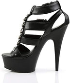 Pleaser Women's Delight-658/Bpu/M Platform Sandal