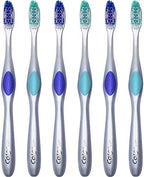 Colgate 360 Enamel Health Sensitive Toothbrush, Compact Head, Extra Soft - Pack of 6