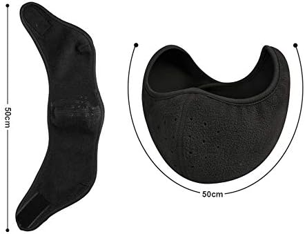 Mens Winter Warm Windproof Mask - Thick Dustproof Breathable Mouth Cover
