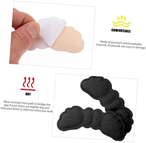 minkissy 5pairs High Heel Cushion Pads Soft Breathable and - Heel Protectors for Comfortable Wear for Casual and Work Shoes Thick