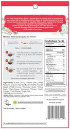 Food Earth Indian Simmer Sauce – Tikka Masala – Organic, Vegan, Gluten-Free, GMO-Free – Microwavable Cooking Sauce – 12 Pouches (5.29 oz Each)