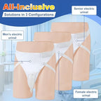 2026 Upgraded Version Intelligent Female Electric Urinal with Non-Invasive Sensitive Sensor Technology for Automatic Start, Bed Rest Anti-Leakage Design, 2000mL Large Capacity, 6.5 ft Catheter