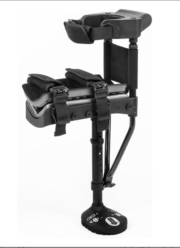 Mobility The Original Hands Free Knee Crutch - Alternative to Crutches and Knee Scooters for Lower Leg Injuries, Foot Surgery and Other rehabilitationDouble-Layer Cushion. Peg Leg Crutch