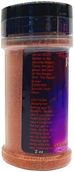 Wicked Reaper Carolina Reaper Chili Powder – 2 oz | Extreme Heat Dried Spice, 2.2 Million+ Scoville Heat Units | All-Natural Ghost Pepper Alternative