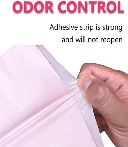 Sanitary Napkin Disposal Bags - Block Odors, Great Adhesion, Perfect Size - Feminine Hygiene Disposal Bags for Tampons and Pads Pink 100Pcs