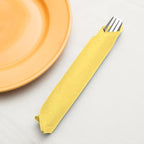 Mimosa (Light Yellow) Dinner Napkins (3-Ply)(25 Pack)