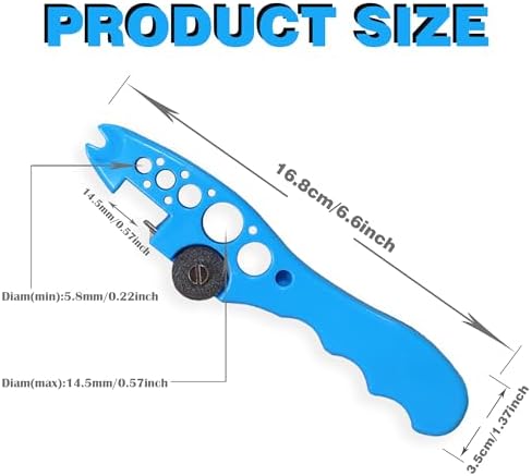 Versatile Ampoule Bottle Cutter with Finger Safe Design - Easy-to-Use Vial Opener for Nurses, Pharmacists, and Doctors, Reliable Construction for Home & Professional Use (Blue)