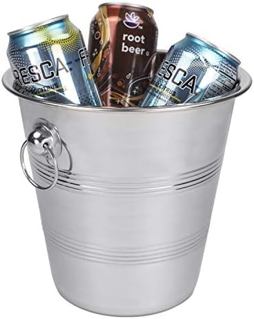 Home Basics , Ice Bucket, Stainless Steel