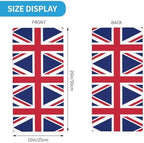 British Flag Pattern Bandana Balaclava Half Face Mask Shield Head Hair Scarf Neck Gaiter Hat