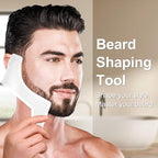 Beard Kit,Beard Grooming Kit for Men W/Straight Razor,2 PACK Beard Oil, Wash, Balm, Brush, Comb, Scissors Mens Birthday Christmas Gifts for Men Boyfriend Husband Beard Trimming Shaving Kit