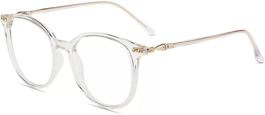 Firmoo Blue Light Blocking Reading Glasses 2.5 Women/Men, Computer Reading/Gaming/TV/Phones Glasses UV Glare Readers Glasses, Clear