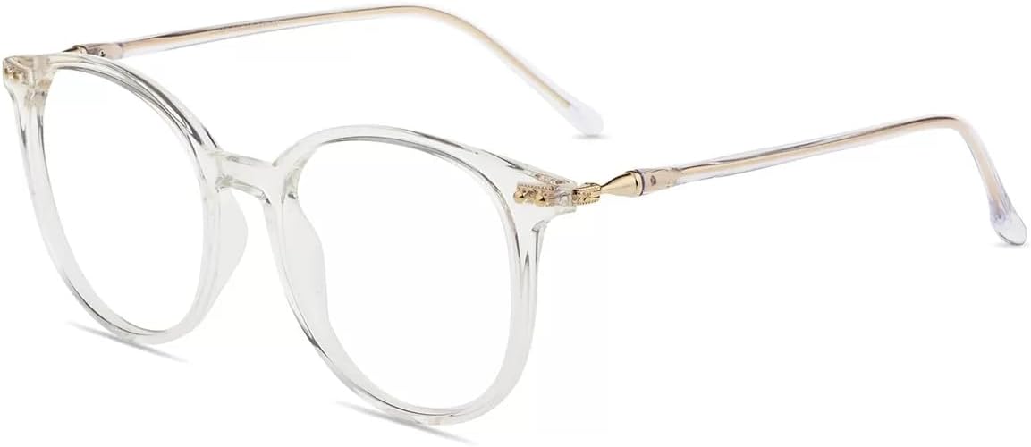 Firmoo Blue Light Blocking Reading Glasses 2.5 Women/Men, Computer Reading/Gaming/TV/Phones Glasses UV Glare Readers Glasses, Clear
