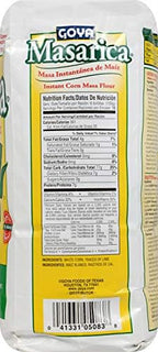 Goya Foods Masarica Instant Corn Masa Flour, 4 Pound