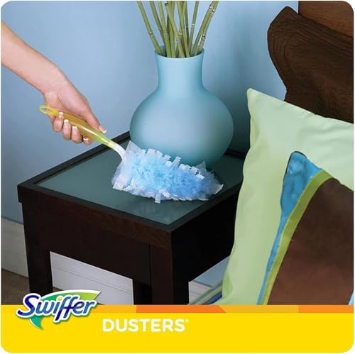 Duster Refill Kit + 1 Handle, 28 Count - Includes Duster Refills and Handle for Efficient Dusting, Pure_1