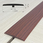 3.3-32.8FT T Molding Trim & Floor Transition Strips, Laminate Flooring 2" Flat Divider Strip for Door Threshold and Joining Flooring Gaps of Laminate Planks Tile(Yellow Oak,2"x3.3FT)