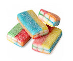 Smarty Stop Sour Licorice Filled Gummy Candy, Brick Shaped Bite-Sized Pieces (1 Pound (Pack of 1), Rainbow)