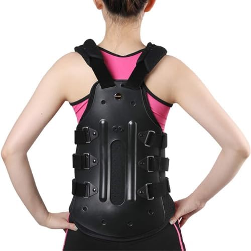 Thoracic Full Back Brace, Treat Kyphosis, Osteoporosis, Spine Compression Fractures, Orthosis Support Scoliosis Brace,S, Small