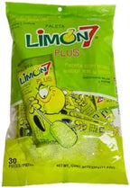 Limon 7 Paleta Plus Lollipop with Salt and Lemon Powder (30 pieces/11.6oz)