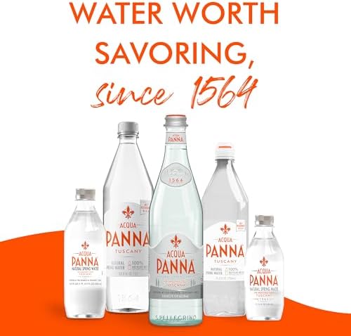 Acqua Panna Natural Spring Water, 33.8 Oz Plastic Bottles (12 Pack)