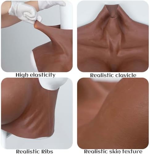 Silicone Breast SIlicone Breastplate C-G Cup Breast Forms Fake Breast For Crossdresser Transgender Dragqueen