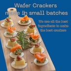 Olina's Bakehouse Wafer Crackers, Gluten Free Natural, 3-Pack