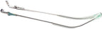 Glasses arms,Eyeglasses Replacement Temple,Arm Frame Repair Glasses Accessories,1 Pair Glasses Replacement Temples Arms Metal Eyeglass Repair Parts Temples for 2-Hole Rimless Glasses, Green