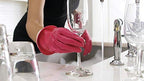 Casabella Premium Waterblock Reusable Household Cleaning Gloves, Medium