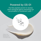 OneSkin BODY OS-01 Peptide Topical Supplement & Skin Longevity Age Reversal Moisturizer | Safe for Sensitive Skin, Fragrance-Free, 250 mL / 8.45 oz