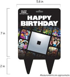 Blox GC Video Game Birthday Cake Topper Ro Gamer Party Decor