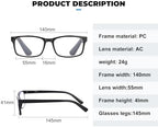 WALMXX Reading Glasses,8 Pack Reading Glasses Blue Light Blocking for Men Women,Anti Eyestrain/Dryness/UV Lightweight Readers