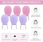 6Pcs Facial Cupping Therapy Set, Eye Face Vacuum Massage Anti Cellulite Cup Silicone Vacuum Suction for Beauty Body Fascia Massage