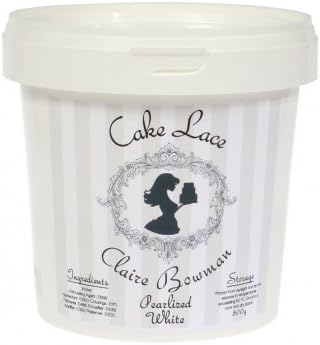 Claire Bowman Pearlised White Cake Lace 500g