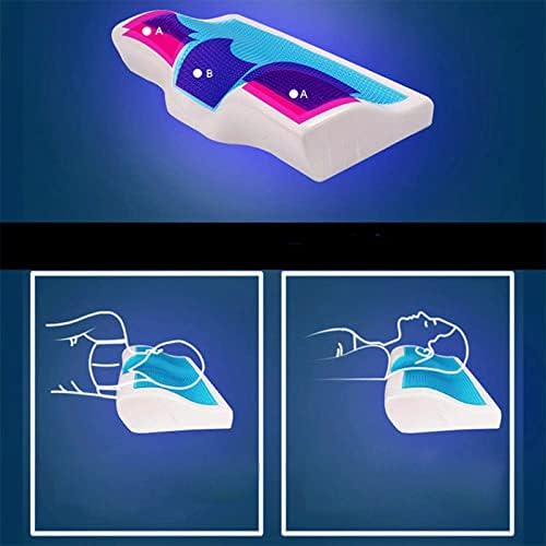 TEMKIN Cervical Pillow Memory Foam Pillow Neck Gel Slow Rebound Cervical Cushion Stop Snoring Neck Shoulder Relaxation Deep Sleep Bedding