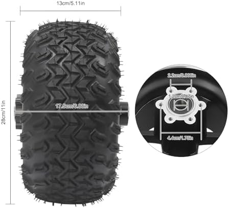 Motor Drive Air Wheel Conversion Kit, 36V 350W Wheel Chair Motor Kit Load Capacity 440.92Lbs Electric Wheels with Thumb Throttle for Electric Wheelchairs (Digital Display Throttle)