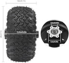 Motor Drive Air Wheel Conversion Kit, 36V 350W Wheel Chair Motor Kit Load Capacity 440.92Lbs Electric Wheels with Thumb Throttle for Electric Wheelchairs (Digital Display Throttle)