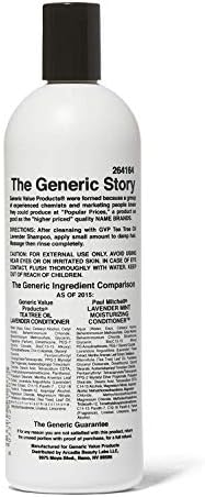 Generic Value Products Tea Tree Oil Lavender Mint Conditioner, Hydrates and Detangles, Invigorating Fragrance, Soothes Scalp, Gluten Free, 16 Oz