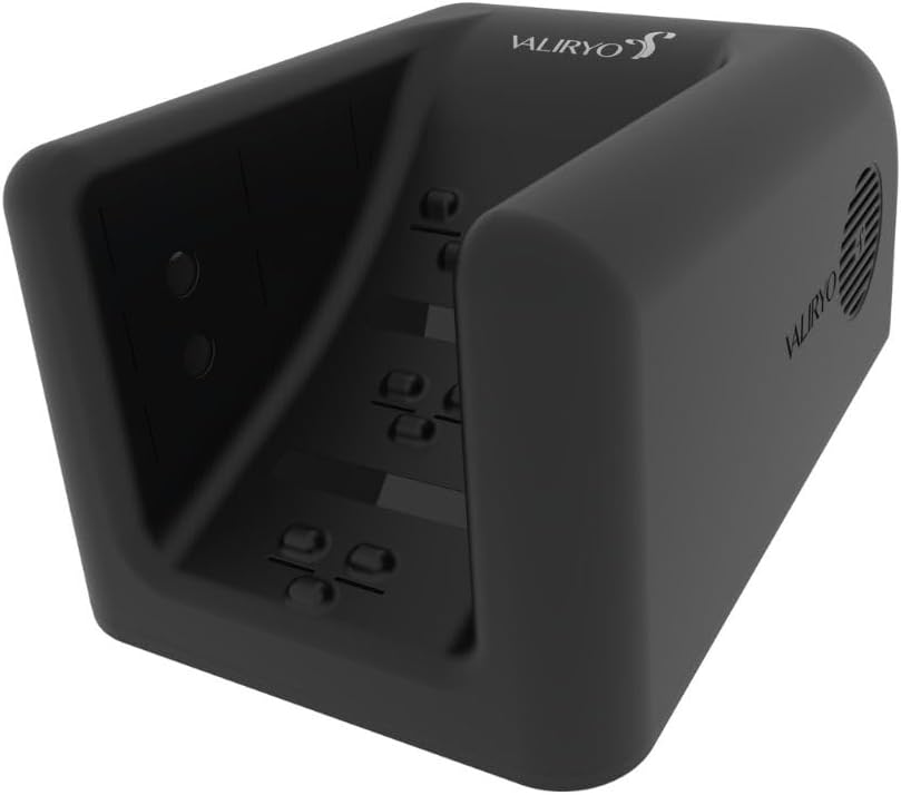 New Release! VALIRYO Feet Dryer - 360º Airflow with UV Light for Hygiene & Complete Comfort - Hands-Free, Fast Drying, Perfect for Sensitive Feet - 5 Color Options - Jet Black Matte