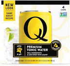 Q Mixers Light Tonic Water, 7.5 Fluid Ounces, 4 Pack